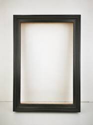 Rama do malarstwa olejnego w odcieniu szarości z delikatnym efektem przetarcia