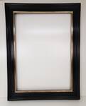 Picture frame gilded moon gold over red bole