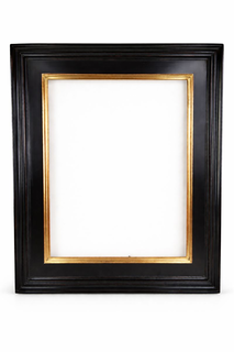 Picture frame gilded moon gold over red bole