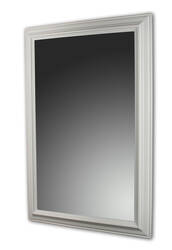 Mirror in white frame