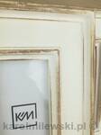 White distressed picture frames