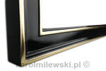 Gold gilded picture frame