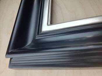 Picture frame water gilded 6ct. gold leaf