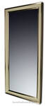 Gilded and painted mirror 