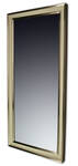 Gilded and painted mirror 