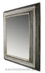 Antico Silver – Vintage Mirror in a Hand-Gilded Antique Silver Frame