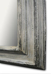 Antico Silver – Vintage Mirror in a Hand-Gilded Antique Silver Frame