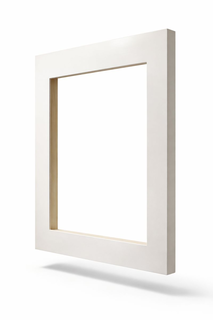 Large white frame 2" x 4"