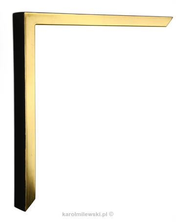 Gold gilded picture or photo frame