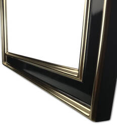 Czarno złota rama do obrazu