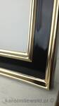 Custom picture frame gilded moon gold 