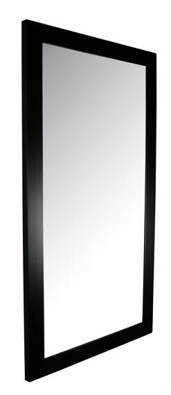 Black Framed Hallway Mirror – Made to Measure