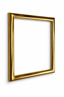 Semicircular picture frame