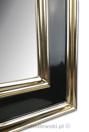Nero Glam – Luxurious Mirror in a Gilded Glamour Frame Custom-Made