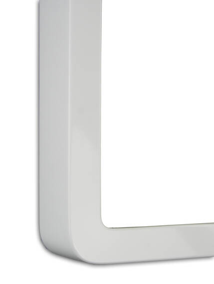 Biała rama do obrazu  z zaokrąglonymi rogami