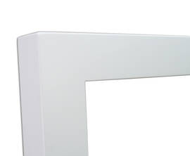 White picture frame 2'' x 2''