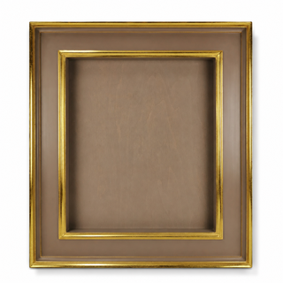 Hand-Carved Gilded Picture Frame for Oil Paintings, Custom Made