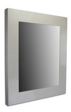 Mirror in white frame