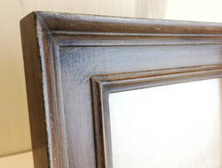 Brown picture frame