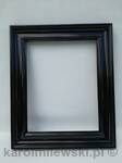 Black picture frame, high gloss