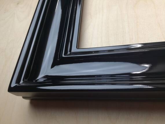 Black picture frame 138BK