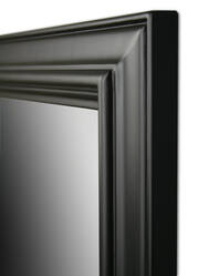 Mirror in black frame