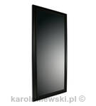 Mirror in black frame 70cm x 130cm