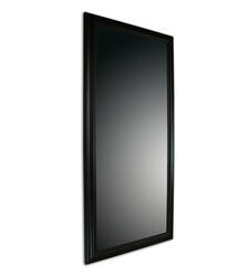 Mirror in black frame 70cm x 130cm