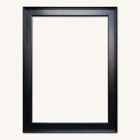 Wide Black Picture Frame Casina 12, Made to Measure