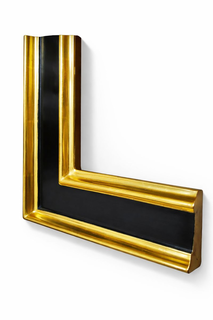 Rama do obrazu złocona złotem płatkowym