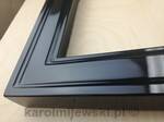 Mirror in black frame