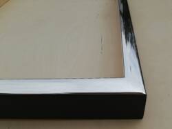 Mirror frame gilded with genuine gold leaf 6 ct. 22 mm. wide moulding