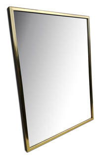 Linea Slim – Mirror in a Narrow Gold Frame