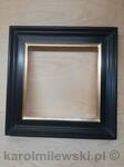 Black picture frame for canvas size 30cm x 30cm
