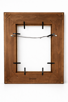 Przykładowe wykończenie tylu ramy wraz z widocznym łączeniem na wpusty