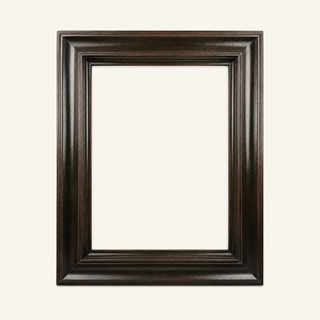 Dark Wood Picture Frame for Oil Paintings