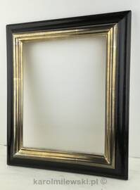 Argentia Picture Frame – Exquisite Silver Leaf with Hand-Painted Finish