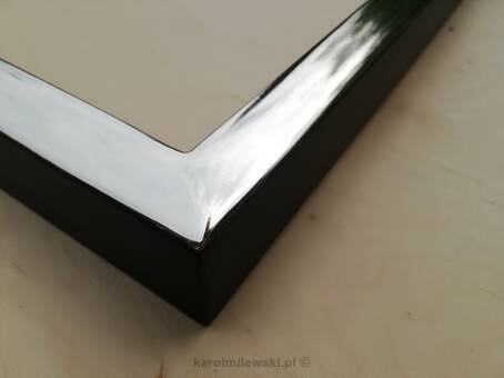 White gold picture frame