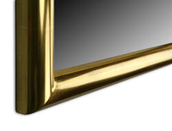 Glamour mirror in gold gilded frame
