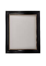 Rama do obrazu „Lunaria 2” – czarna z pozłacanym brzegiem