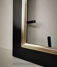 Black custom picture frame 182