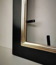 Black custom picture frame 182