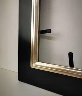 Black custom picture frame 182