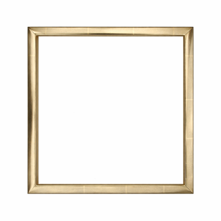 Gold shadow box frame with a deep 40 mm rabbet