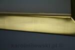 Custom gilt picture frame, yellow gold