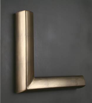 Picture frame gilded with moon gold