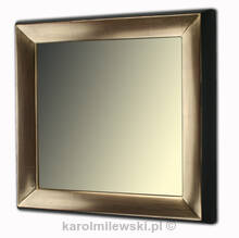 Gilded and painted picture frame