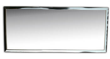Mirror in silver frame