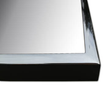 Mirror in silver frame