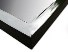 Mirror in silver frame